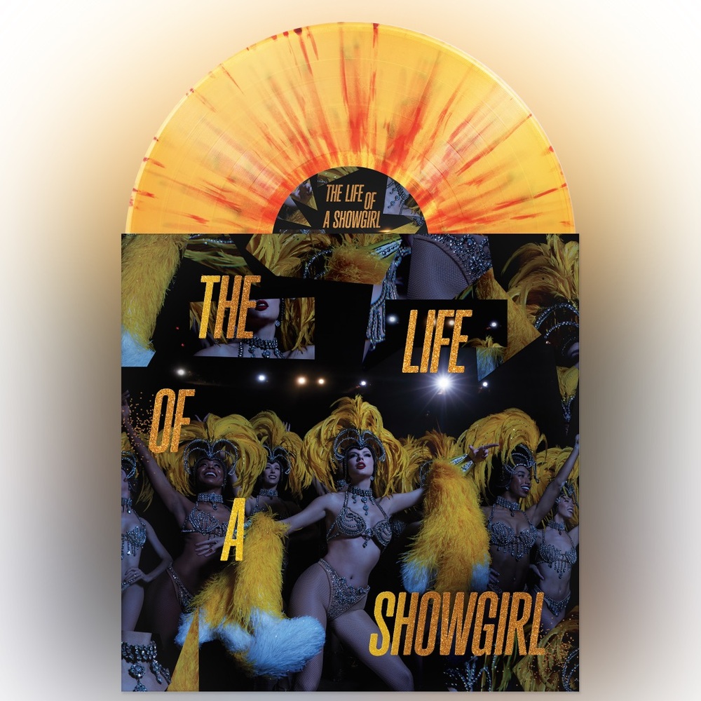 Taylor Swift - The Life of a Showgirl Vinyl Record (Lovely Bouquet Golden)